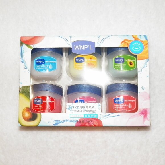 **BEST SELLER** 6PC Lip Balm Set Therapies Hydrating Lip - Picture 4 of 5